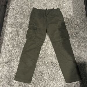 Green Hollister Cargo Pants